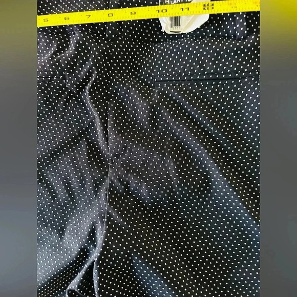 Hilary Radley pokadot Bermuda shorts women size Large - Picture 4 of 7